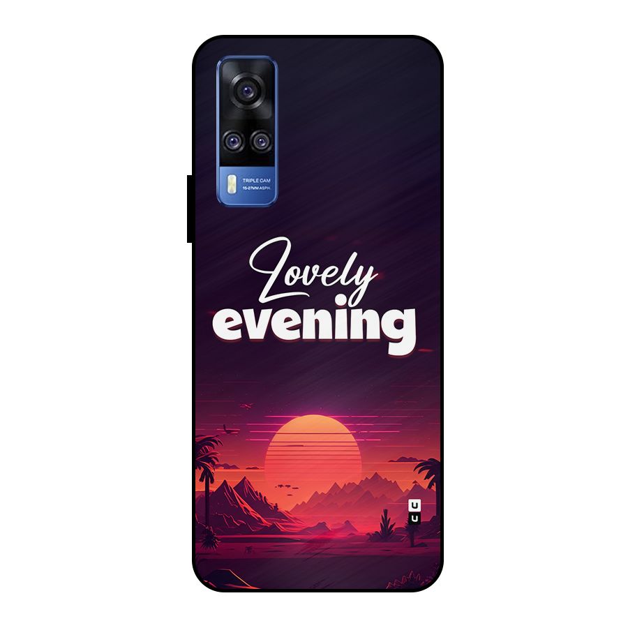 Lovely Evening Metal Back Case for Vivo Y51