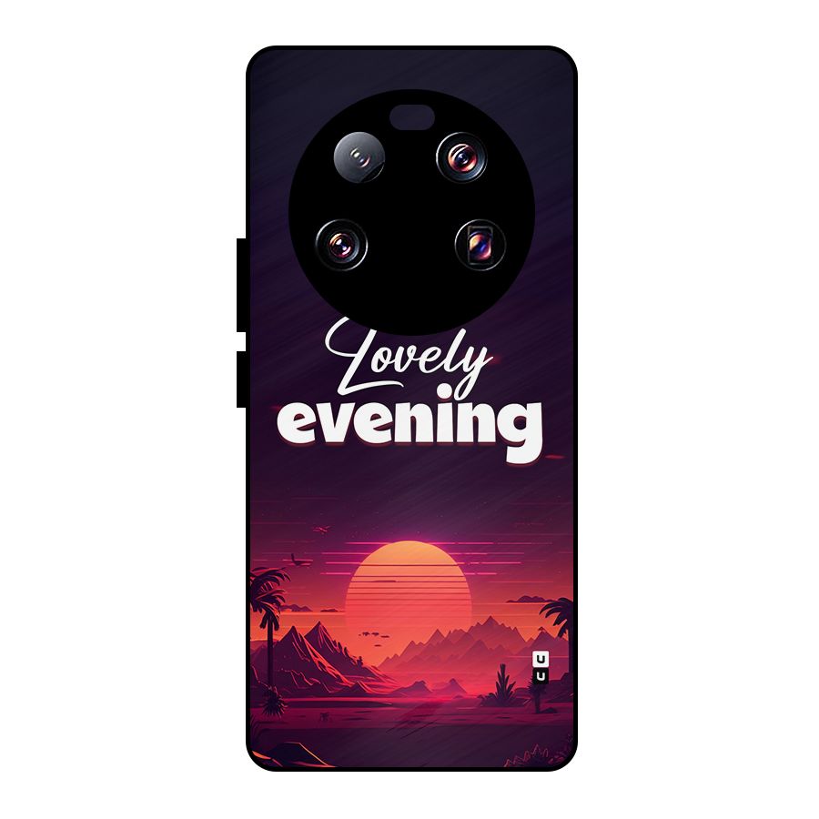 Lovely Evening Metal Back Case for Xiaomi 13 Ultra