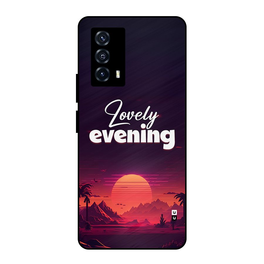 Lovely Evening Metal Back Case for iQOO Z5