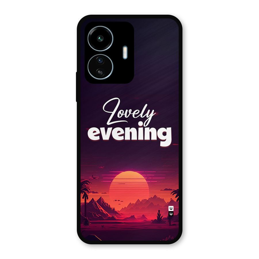 Lovely Evening Metal Back Case for vivo iQOO Z6 Lite 5G
