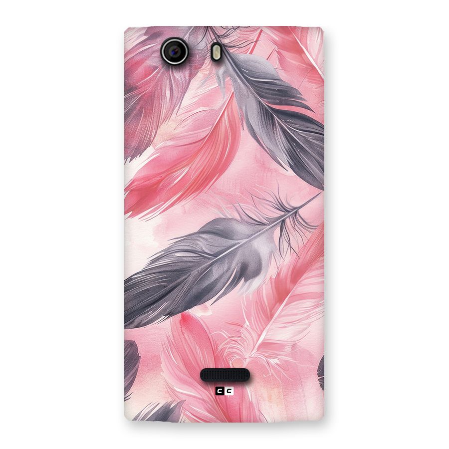 Lovely Feather Back Case for Canvas Nitro 2 E311