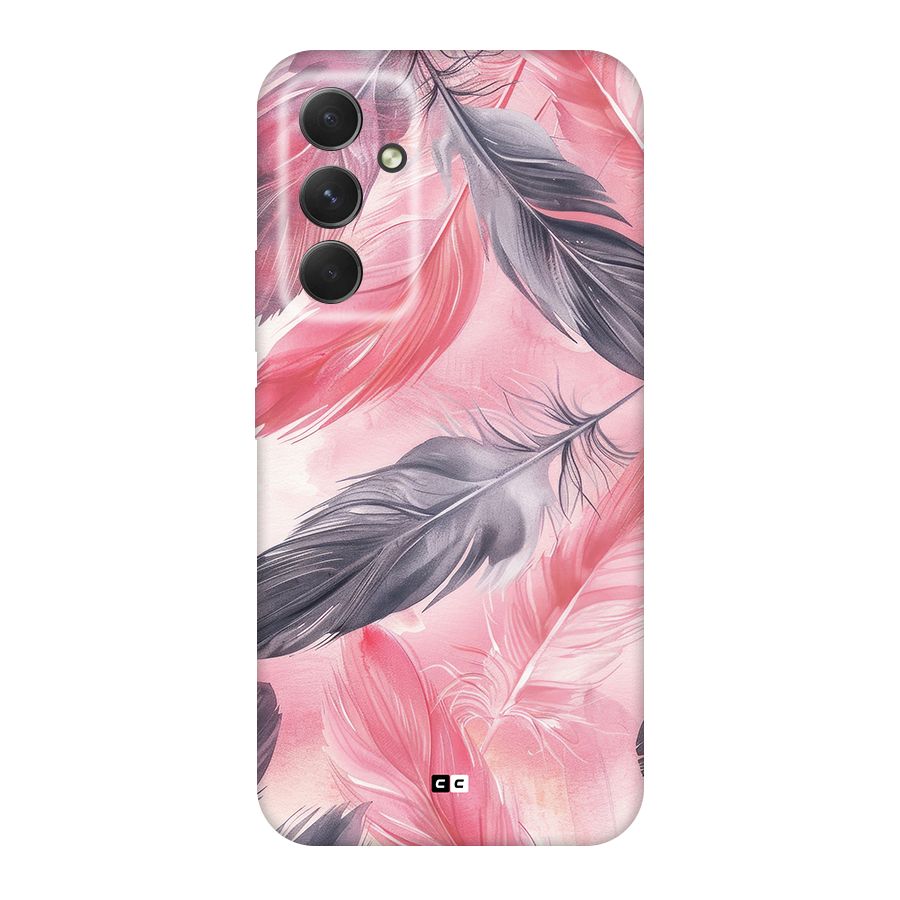 Lovely Feather Back Case for Galaxy A54