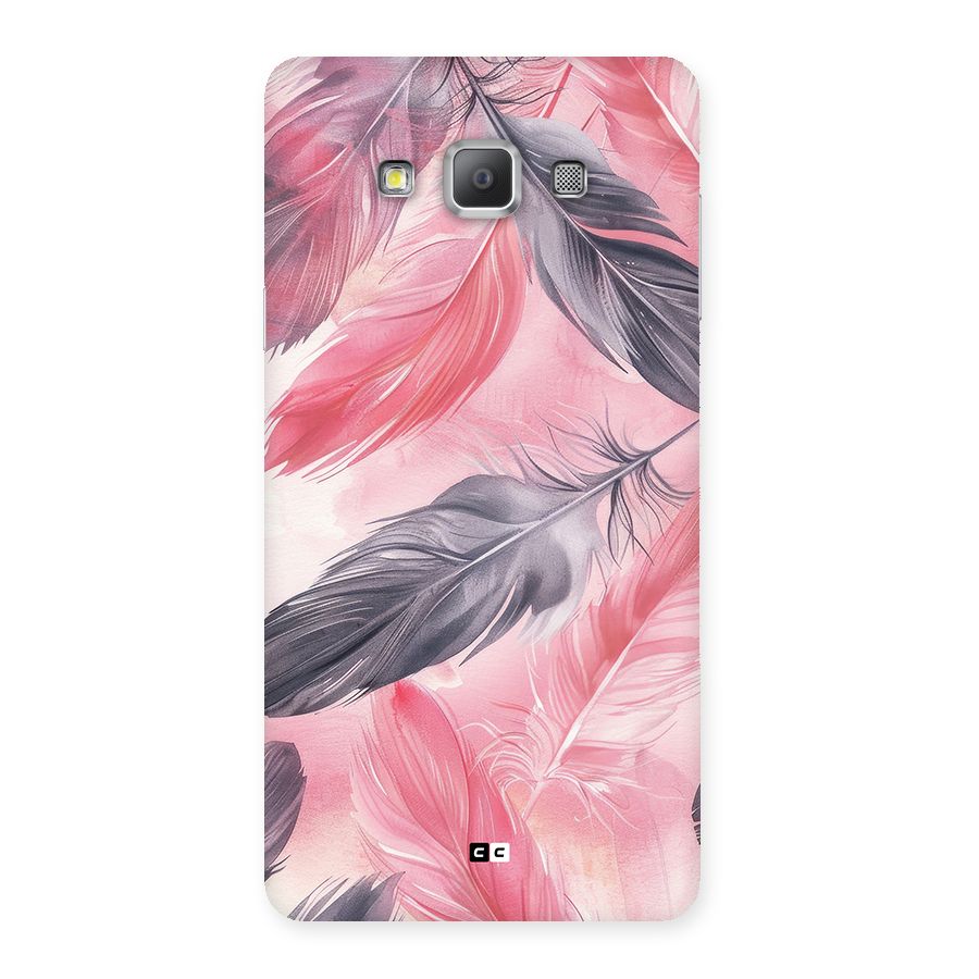 Lovely Feather Back Case for Galaxy A7
