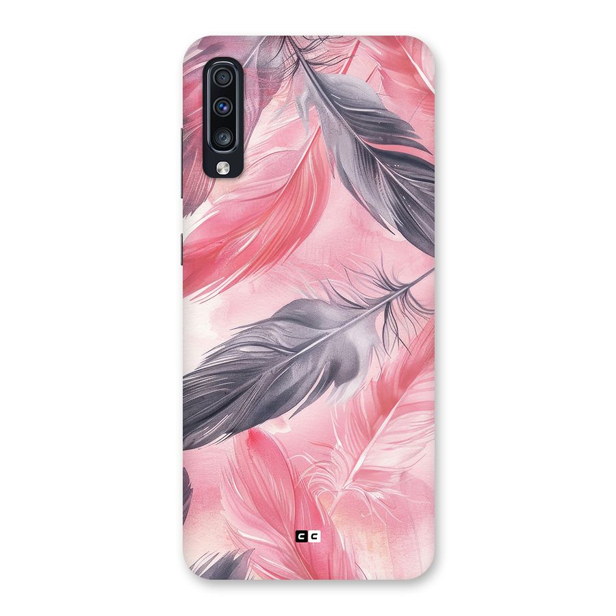Lovely Feather Back Case for Galaxy A70s