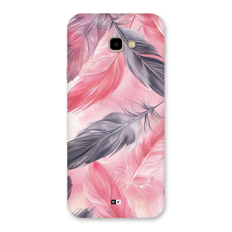 Lovely Feather Back Case for Galaxy J4 Plus