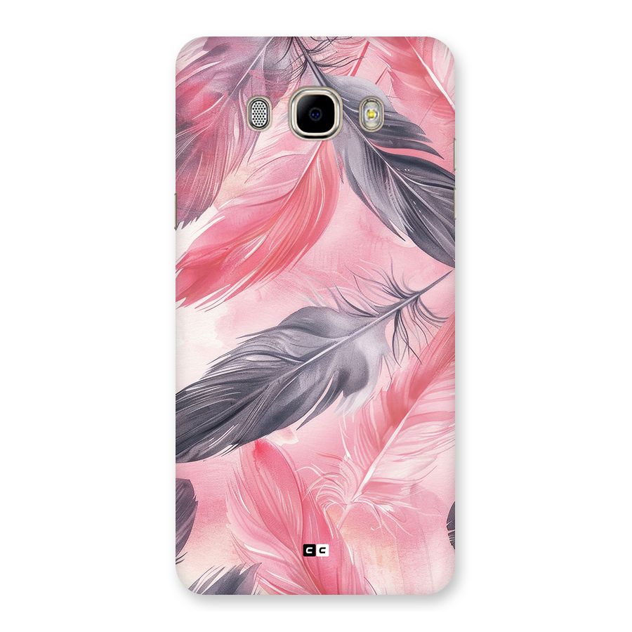 Lovely Feather Back Case for Galaxy J7 2016