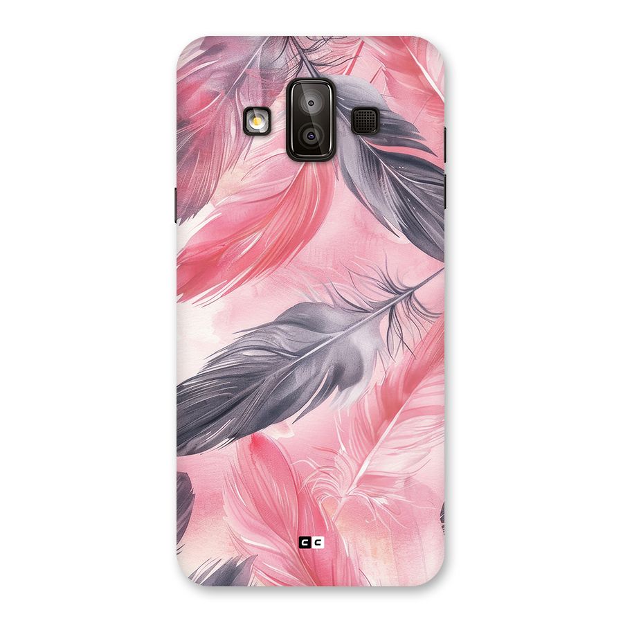 Lovely Feather Back Case for Galaxy J7 Duo