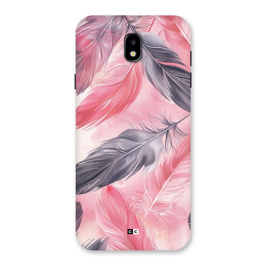 Lovely Feather Back Case for Galaxy J7 Pro