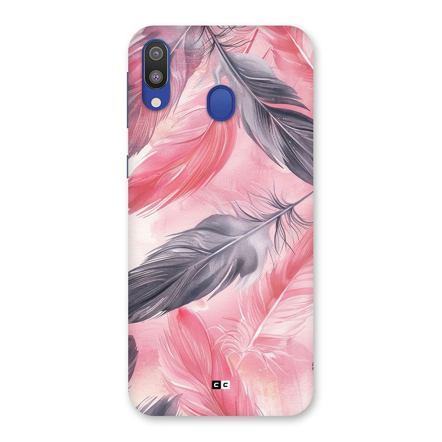 Lovely Feather Back Case for Galaxy M20