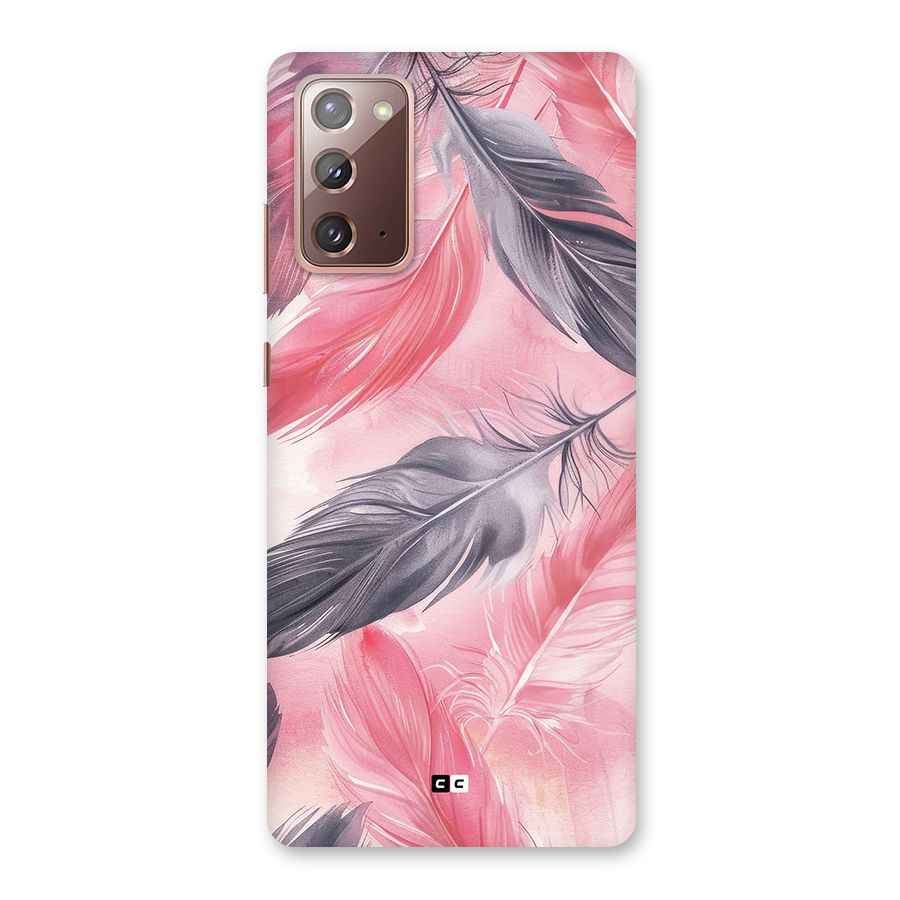 Lovely Feather Back Case for Galaxy Note 20
