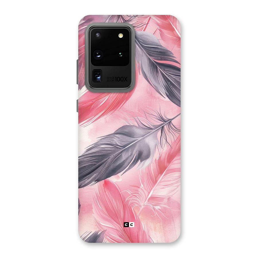 Lovely Feather Back Case for Galaxy S20 Ultra