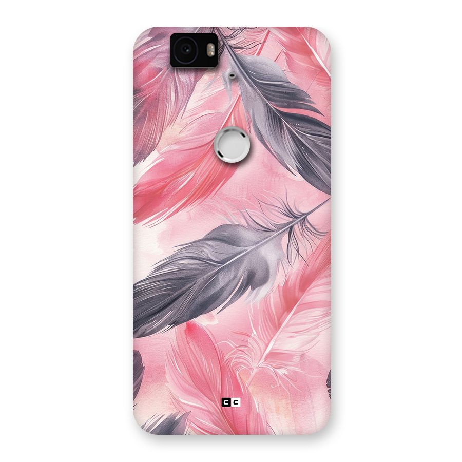 Lovely Feather Back Case for Google Nexus 6P