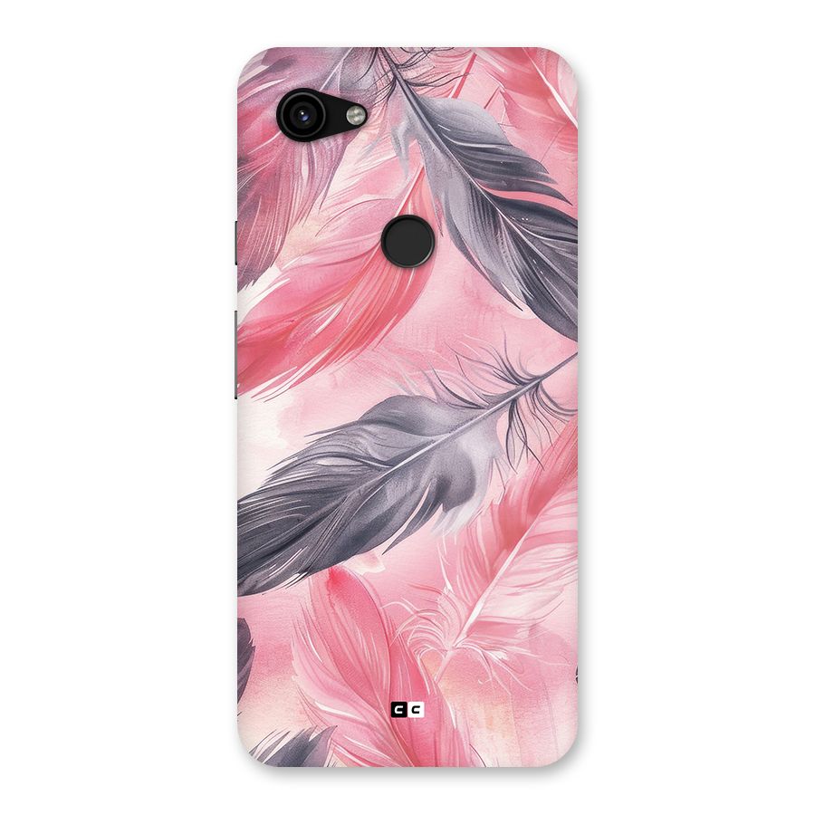Lovely Feather Back Case for Google Pixel 3a XL