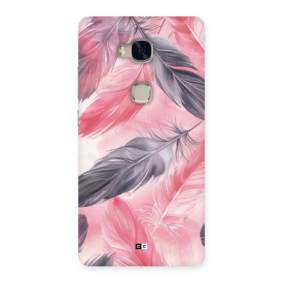 Lovely Feather Back Case for Honor 5X