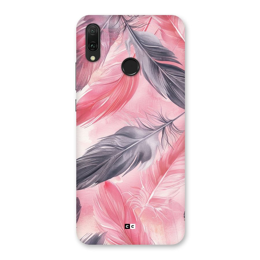 Lovely Feather Back Case for Huawei Y9 (2019)