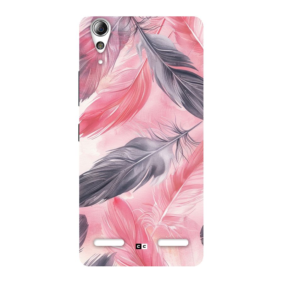 Lovely Feather Back Case for Lenovo A6000
