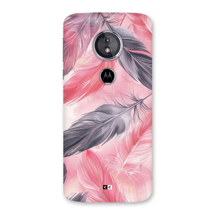Lovely Feather Back Case for Moto E5