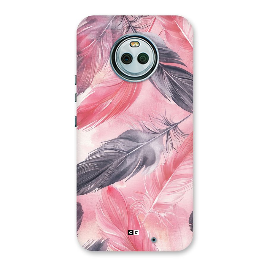 Lovely Feather Back Case for Moto X4