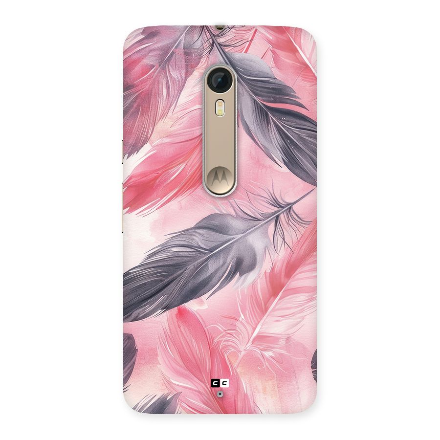 Lovely Feather Back Case for Moto X Style