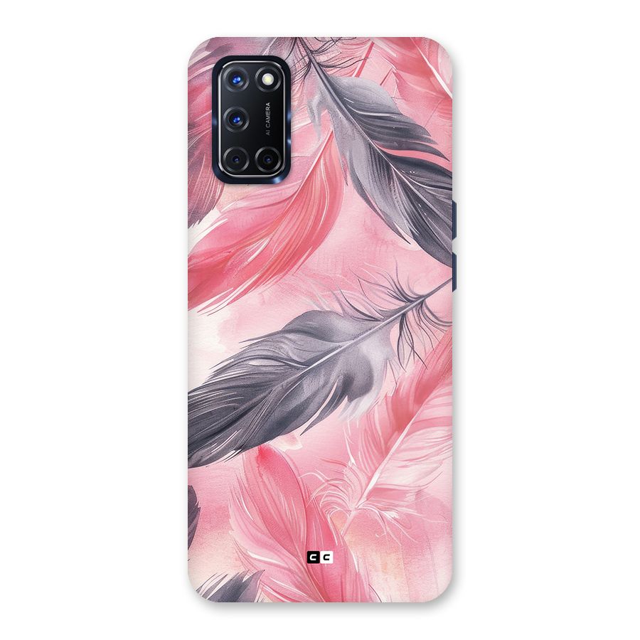 Lovely Feather Back Case for Oppo A52