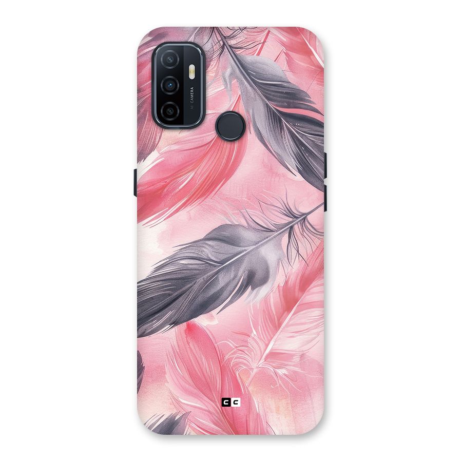 Lovely Feather Back Case for Oppo A53