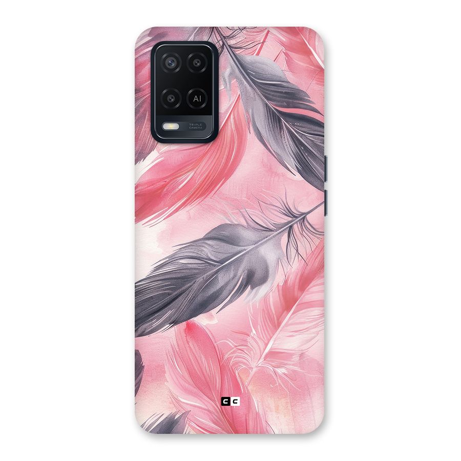 Lovely Feather Back Case for Oppo A54