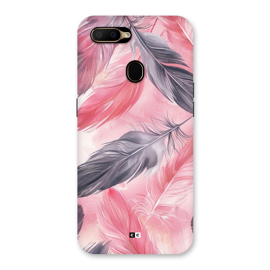 Lovely Feather Back Case for Oppo A5s