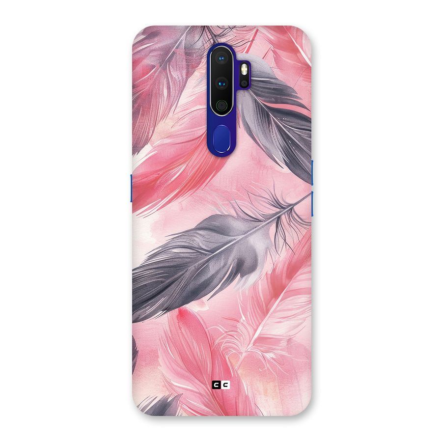 Lovely Feather Back Case for Oppo A9 (2020)