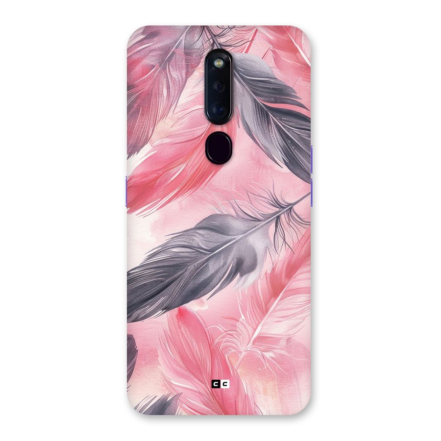 Lovely Feather Back Case for Oppo F11 Pro