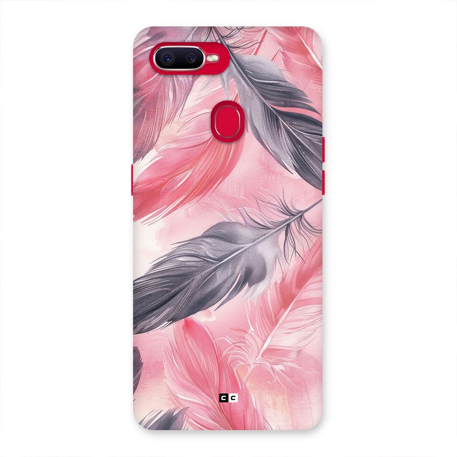 Lovely Feather Back Case for Oppo F9 Pro