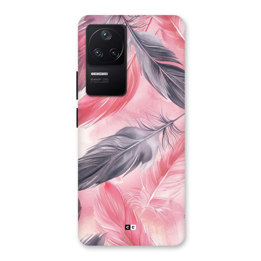 Lovely Feather Back Case for Poco F4 5G