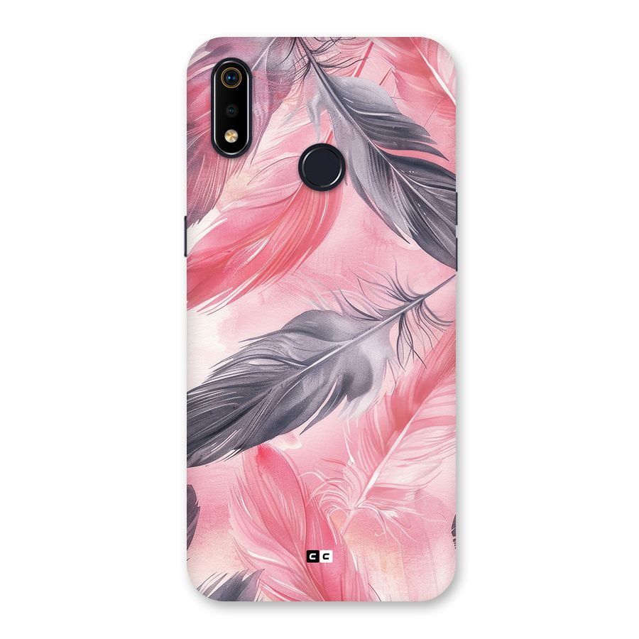 Lovely Feather Back Case for Realme 3i