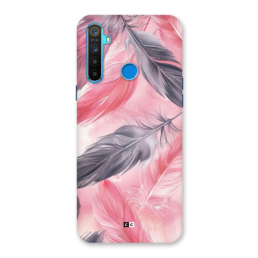 Lovely Feather Back Case for Realme 5s