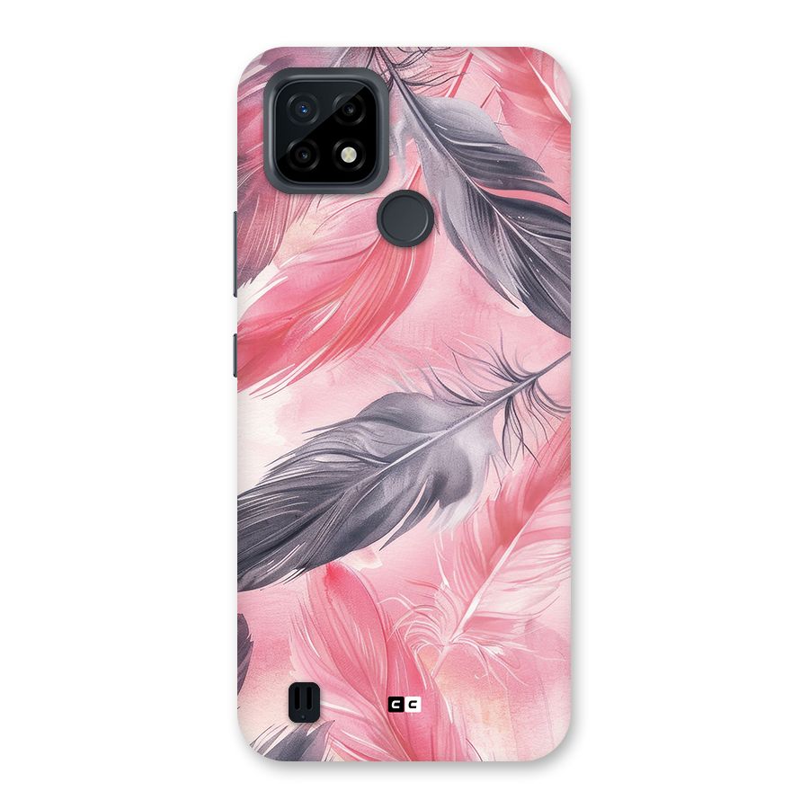 Lovely Feather Back Case for Realme C21