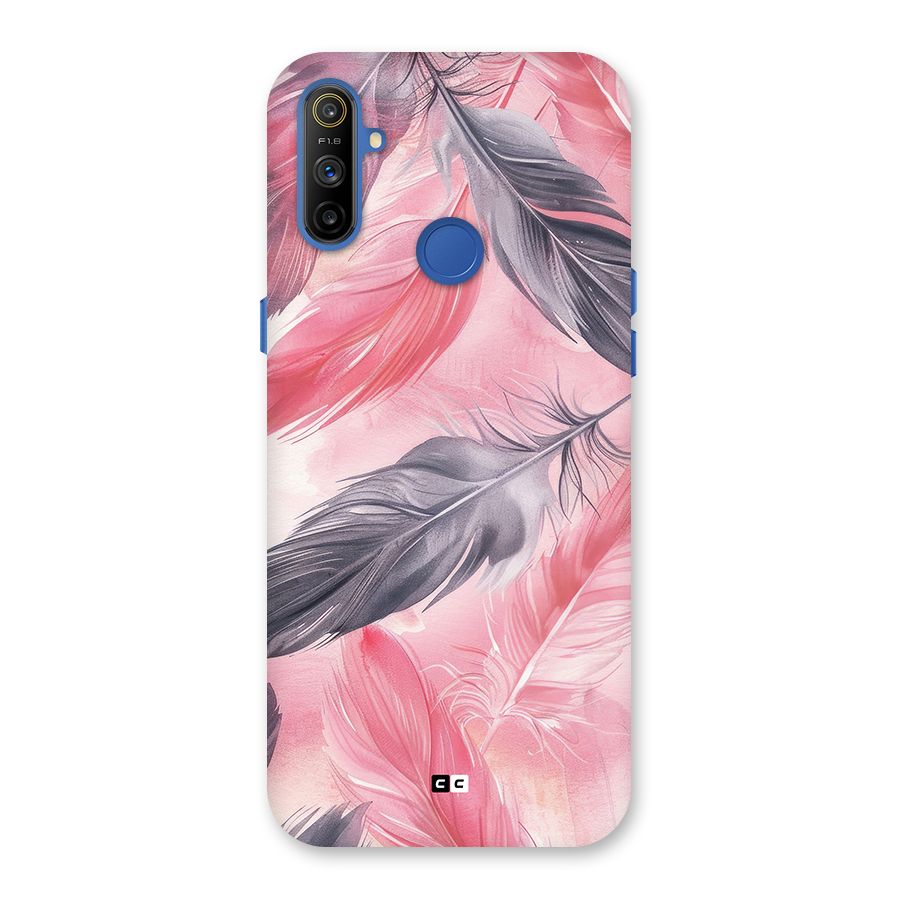 Lovely Feather Back Case for Realme Narzo 10A