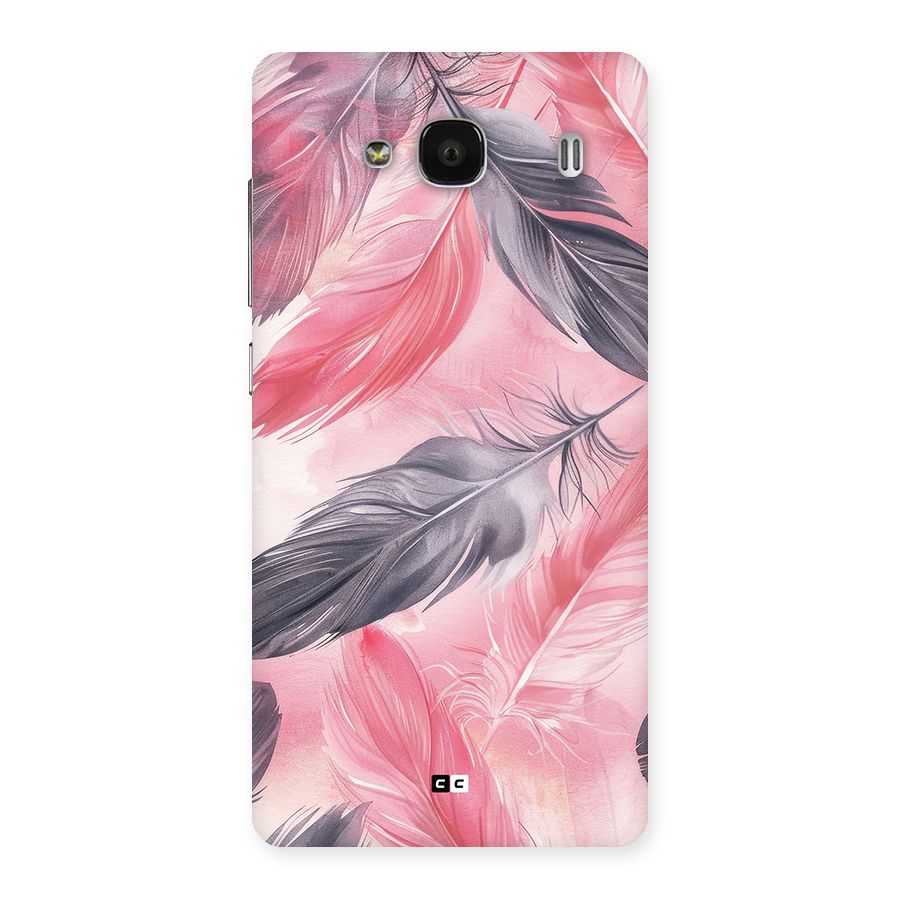 Lovely Feather Back Case for Redmi 2 Prime