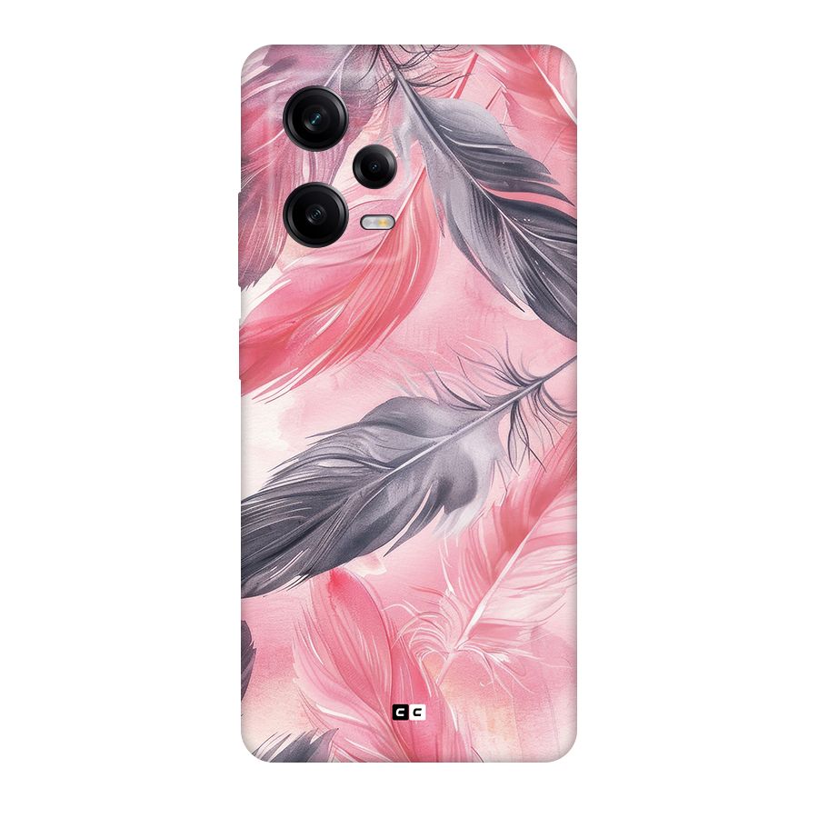 Lovely Feather Back Case for Redmi Note 12 Pro