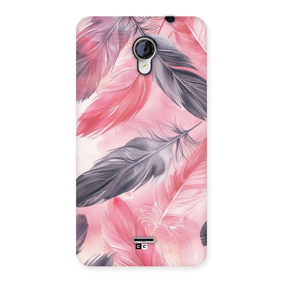 Lovely Feather Back Case for Unite 2 A106