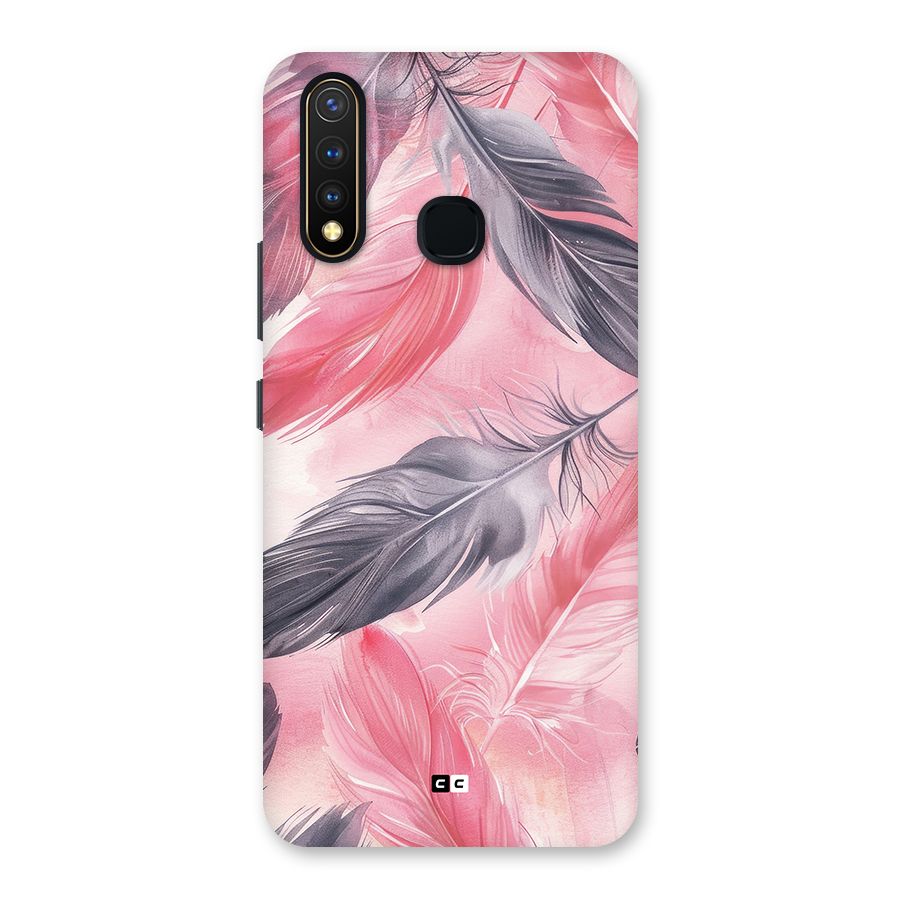 Lovely Feather Back Case for Vivo U20