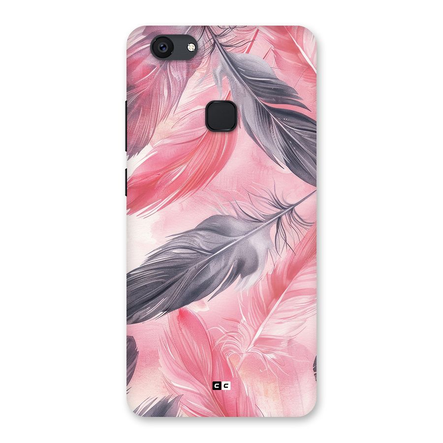 Lovely Feather Back Case for Vivo V7 Plus