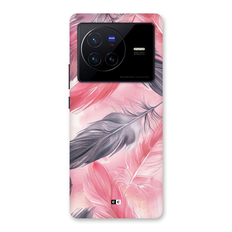 Lovely Feather Back Case for Vivo X80