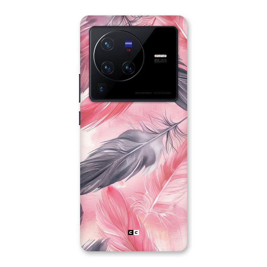 Lovely Feather Back Case for Vivo X80 Pro