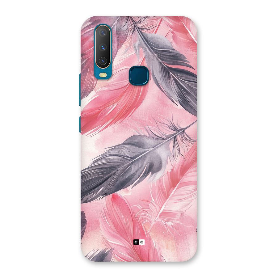 Lovely Feather Back Case for Vivo Y11