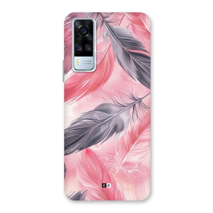Lovely Feather Back Case for Vivo Y31