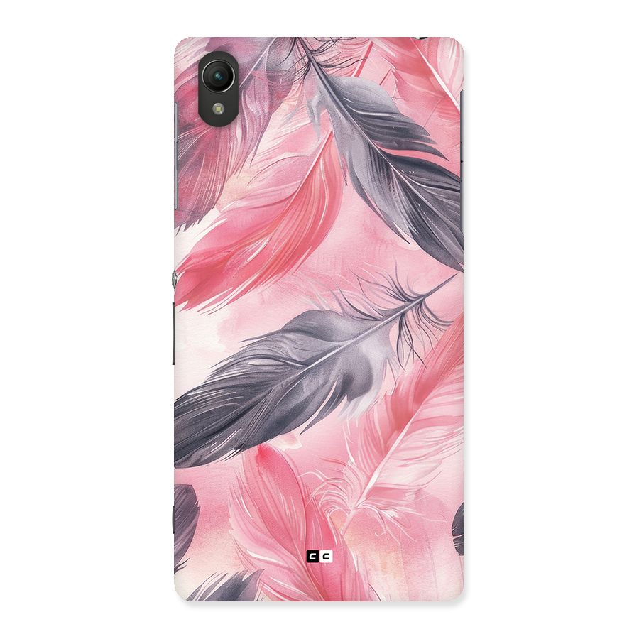 Lovely Feather Back Case for Xperia Z2