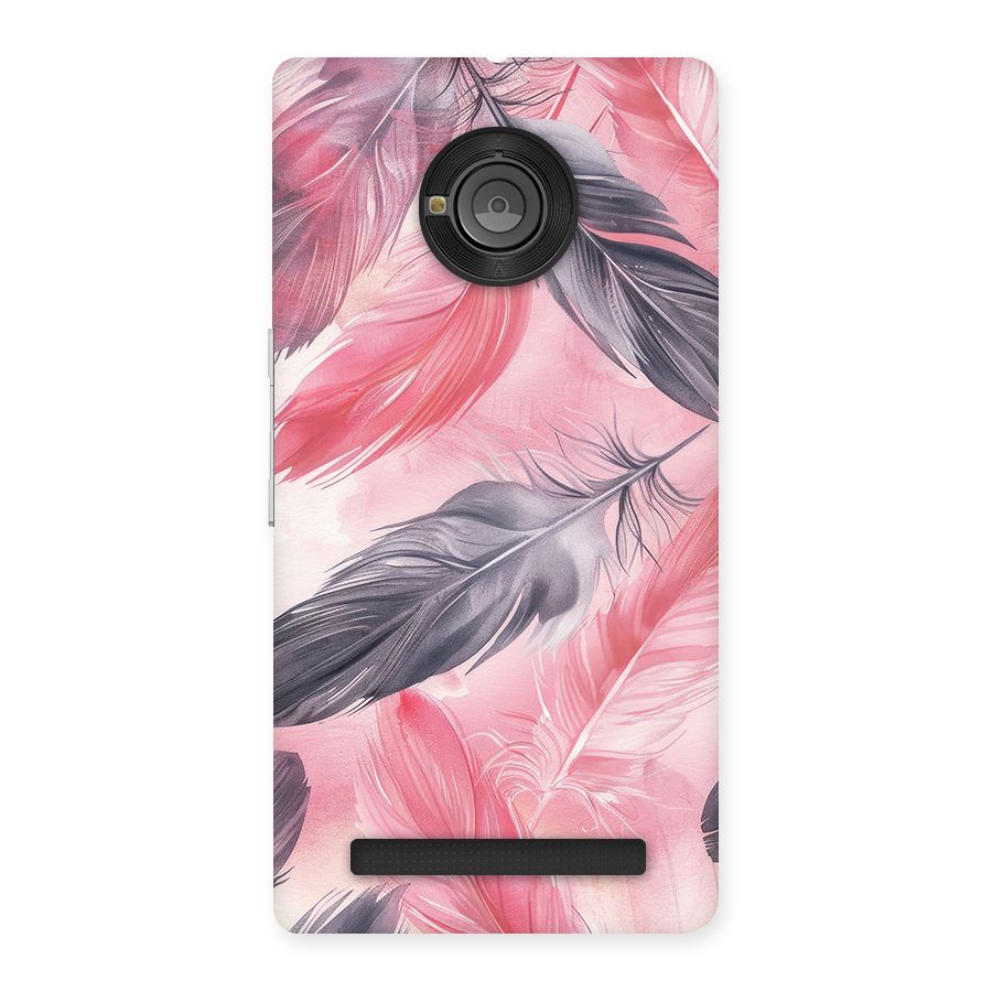 Lovely Feather Back Case for Yuphoria