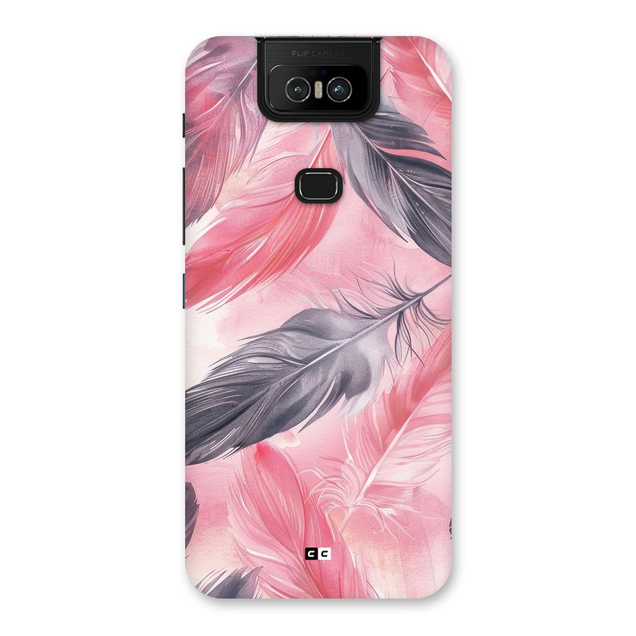 Lovely Feather Back Case for Zenfone 6z