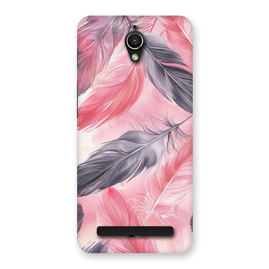 Lovely Feather Back Case for Zenfone Go