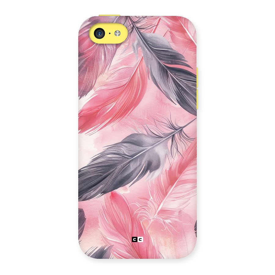 Lovely Feather Back Case for iPhone 5C