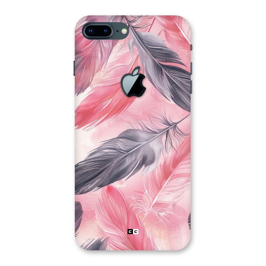 Lovely Feather Back Case for iPhone 7 Plus Apple Cut